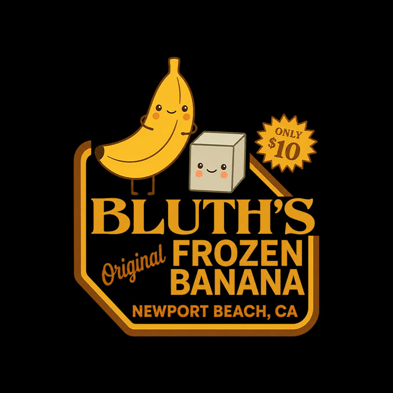 Retro Distressed Bluth's Banana Stand Playful T-Shirt