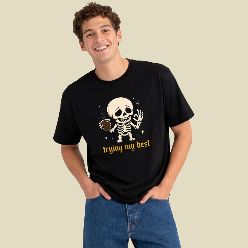 Trying My Best Playful T-Shirt