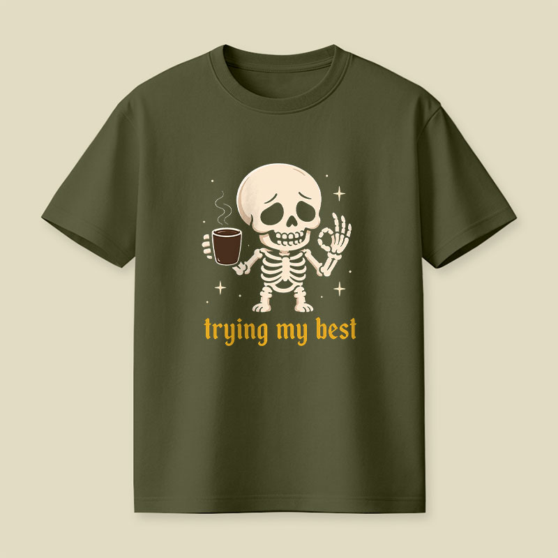 Trying My Best Playful T-Shirt