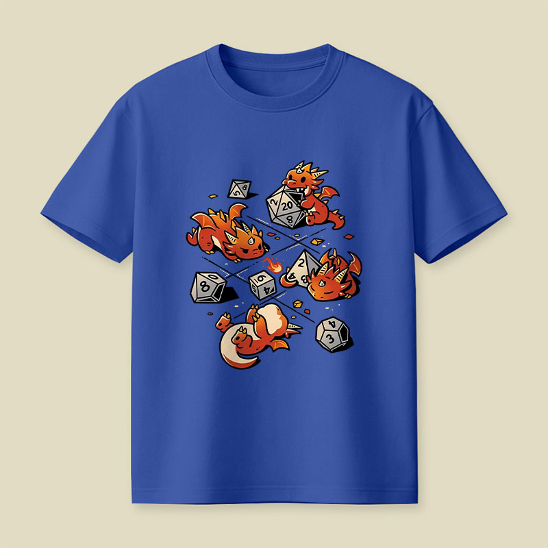 Tiny Dragons Party Playful T-Shirt