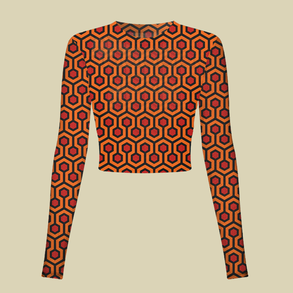 The Shining Slim Fit Mesh Top