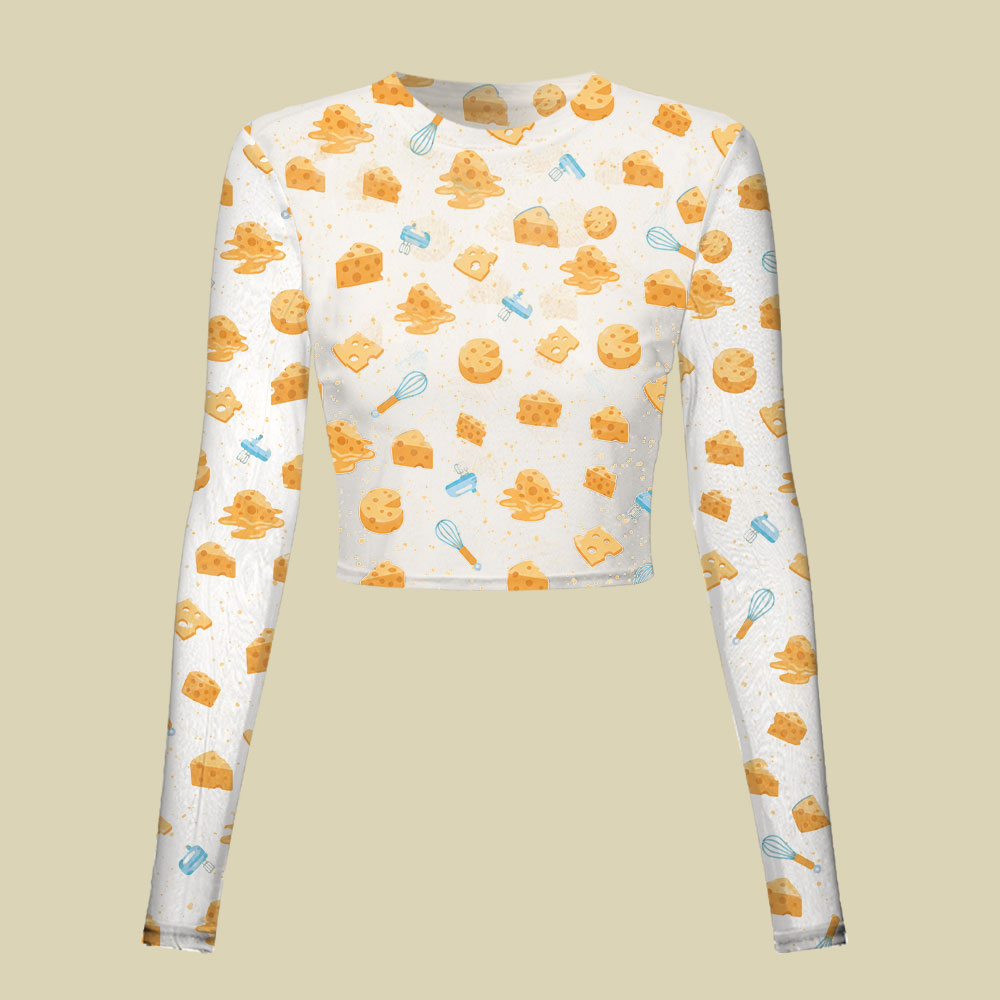 You Just Fold It In Slim Fit Mesh Top