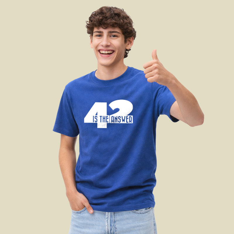 42 Is The Answer Playful T-Shirt