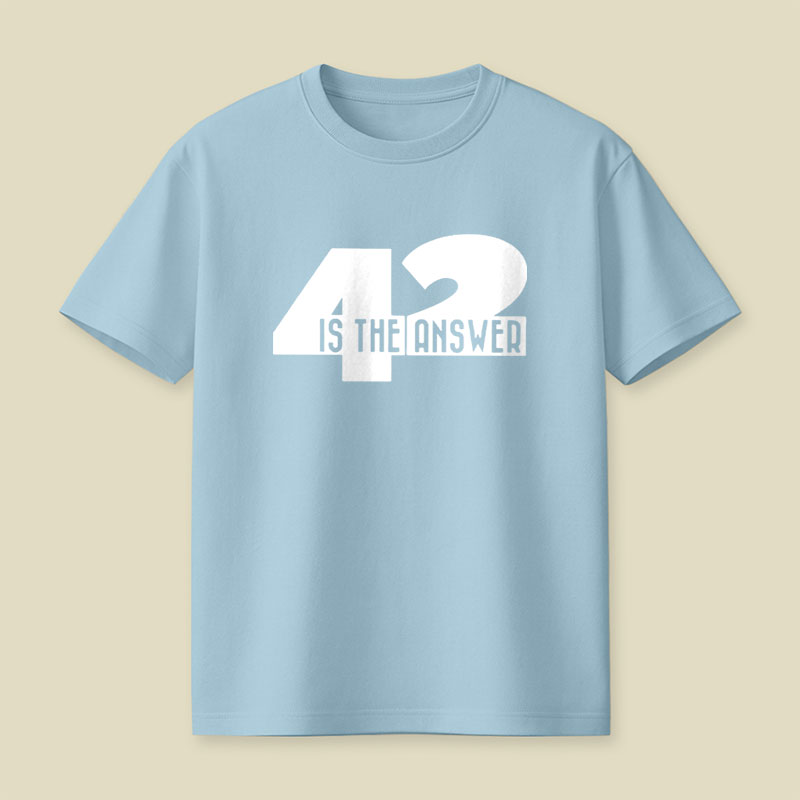 42 Is The Answer Playful T-Shirt