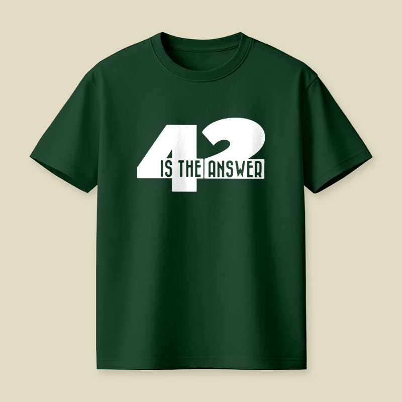 42 Is The Answer Playful T-Shirt