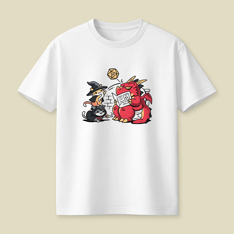 Toilet Dice Roll Playful T-Shirt