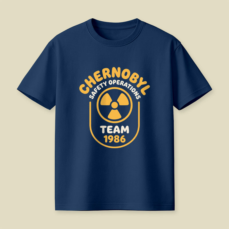 Chernobyl Safety Operations Team 1986 Logo Playful T-Shirt