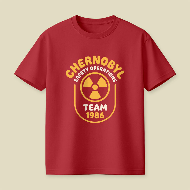 Chernobyl Safety Operations Team 1986 Logo Playful T-Shirt