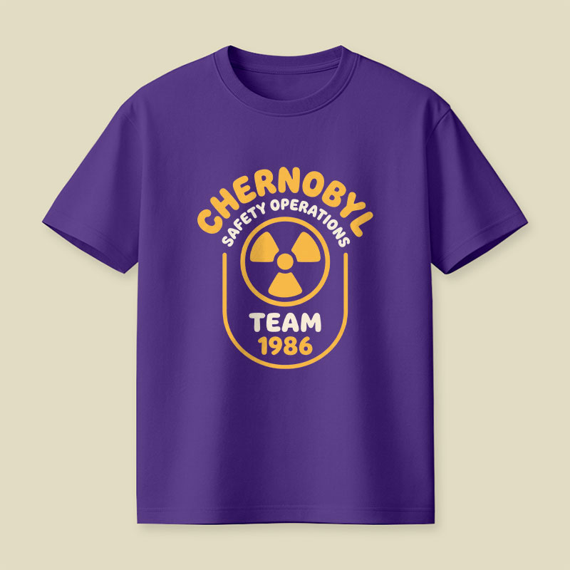 Chernobyl Safety Operations Team 1986 Logo Playful T-Shirt