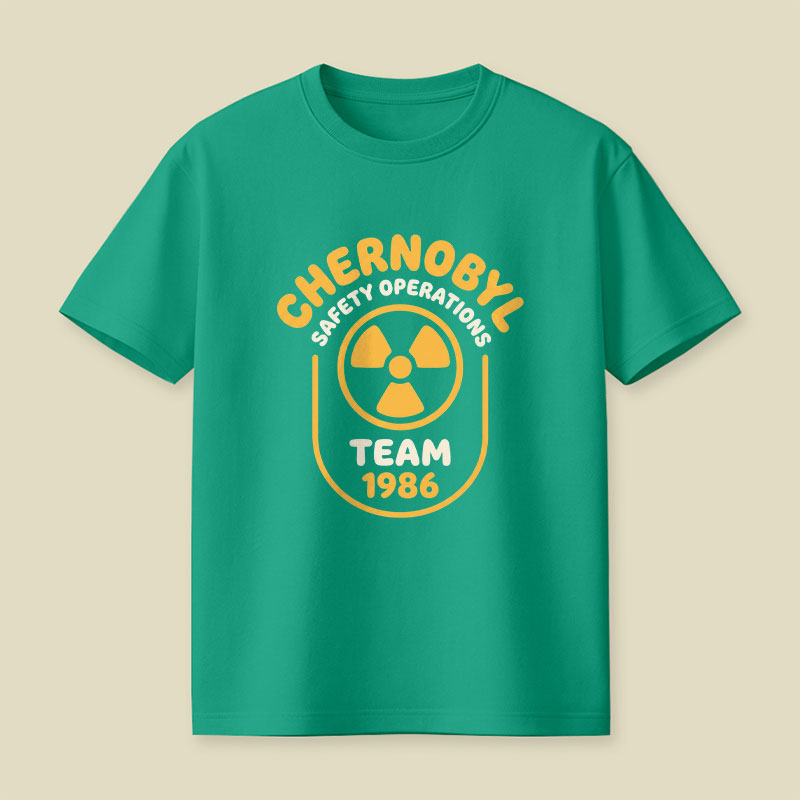 Chernobyl Safety Operations Team 1986 Logo Playful T-Shirt