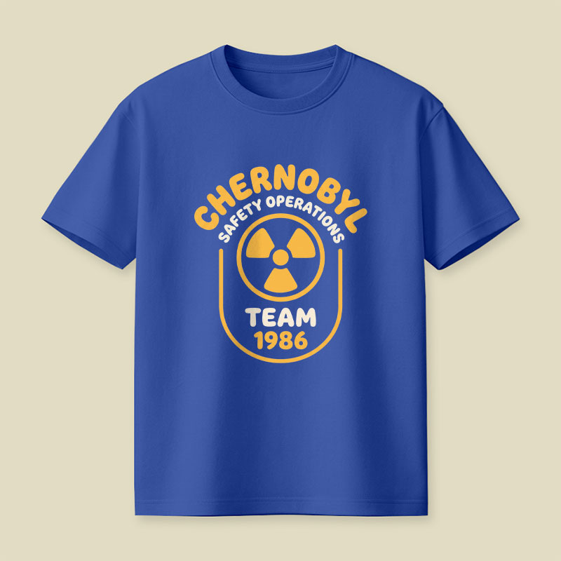 Chernobyl Safety Operations Team 1986 Logo Playful T-Shirt