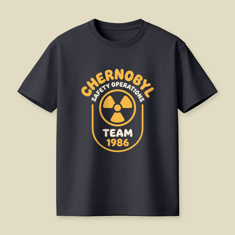 Chernobyl Safety Operations Team 1986 Logo Playful T-Shirt
