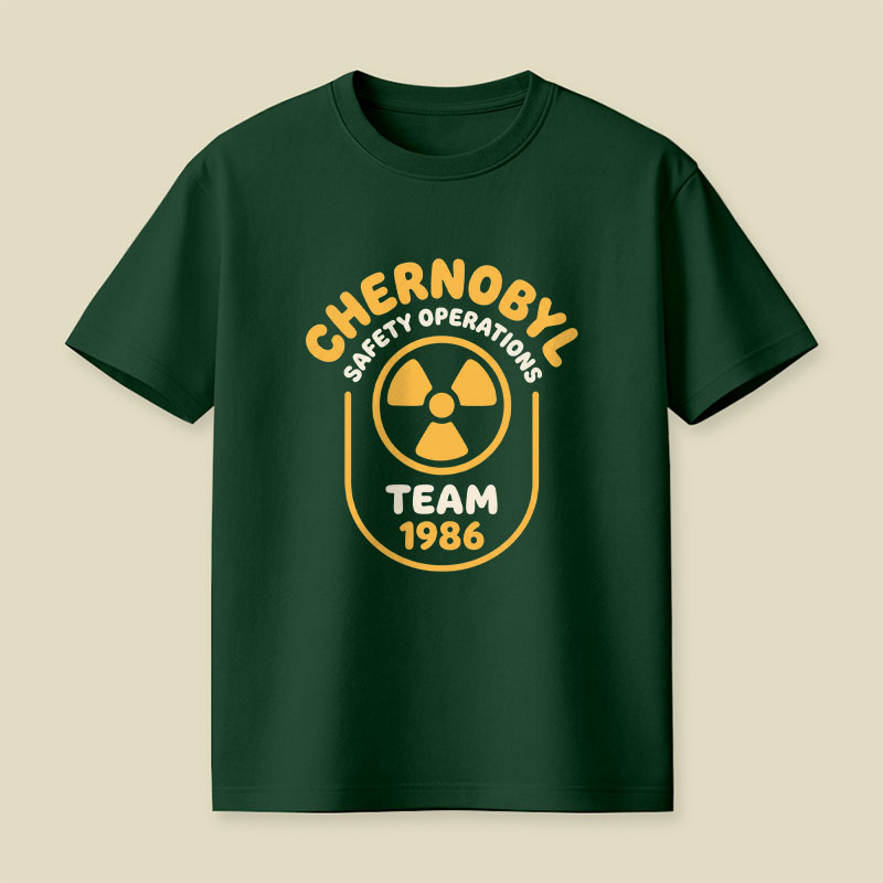 Chernobyl Safety Operations Team 1986 Logo Playful T-Shirt