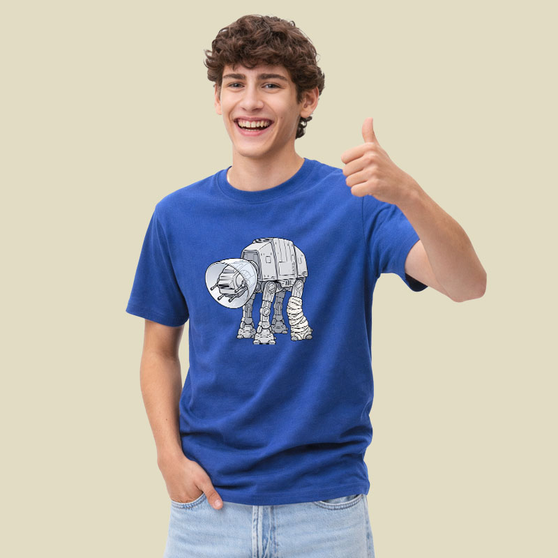 Injured AT-AT Walker Playful T-Shirt