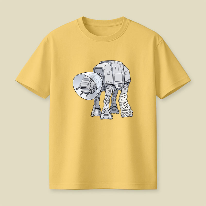 Injured AT-AT Walker Playful T-Shirt