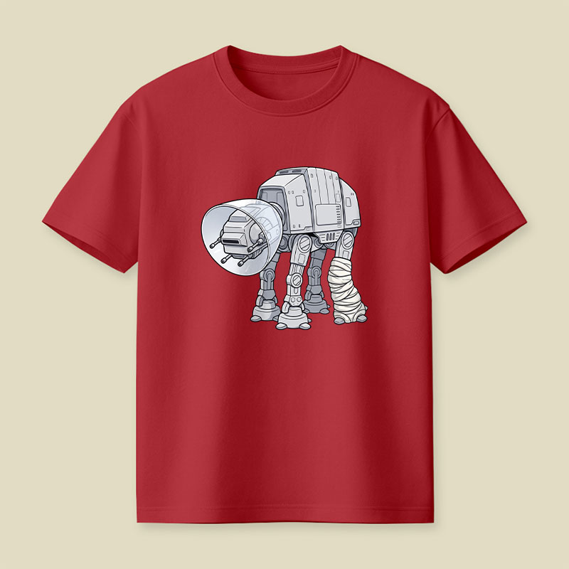 Injured AT-AT Walker Playful T-Shirt