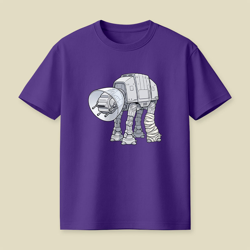 Injured AT-AT Walker Playful T-Shirt