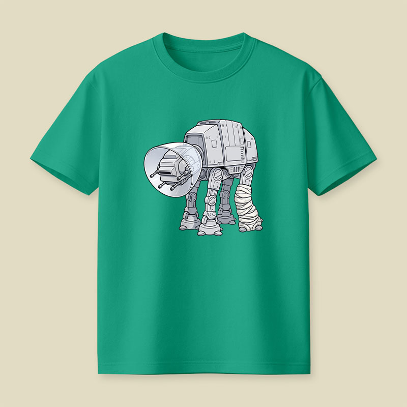 Injured AT-AT Walker Playful T-Shirt