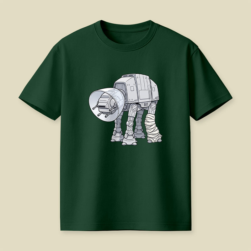Injured AT-AT Walker Playful T-Shirt
