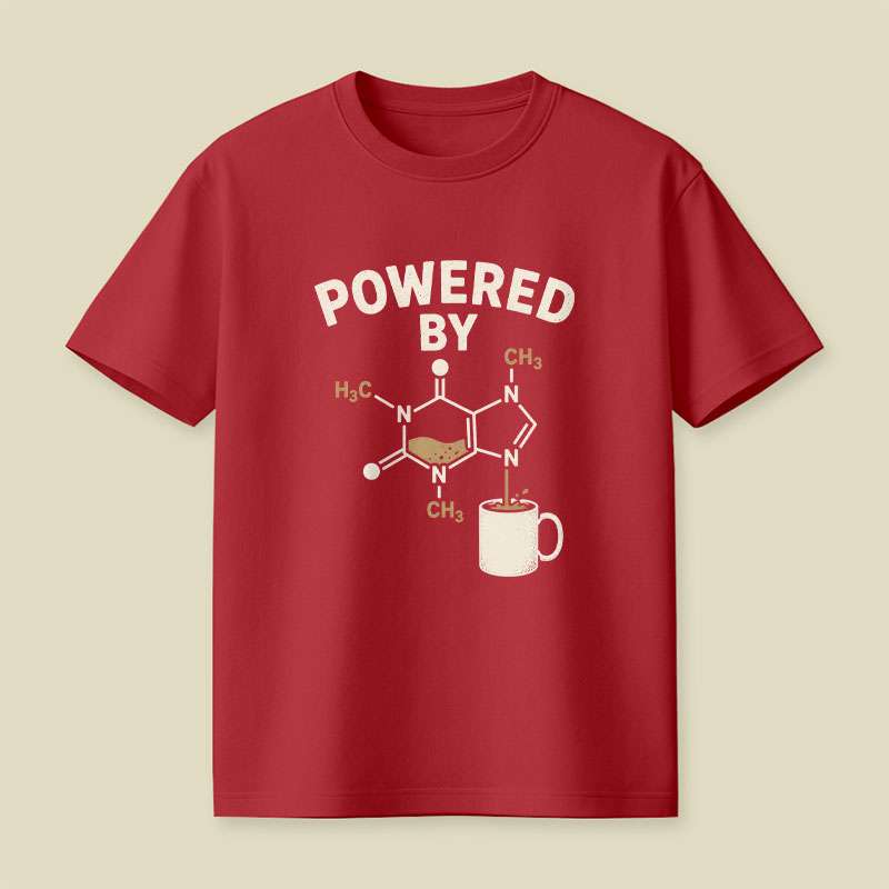 Powered By Caffeine Playful T-Shirt