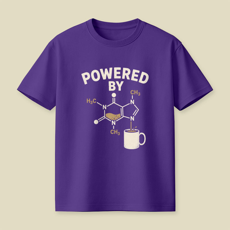 Powered By Caffeine Playful T-Shirt