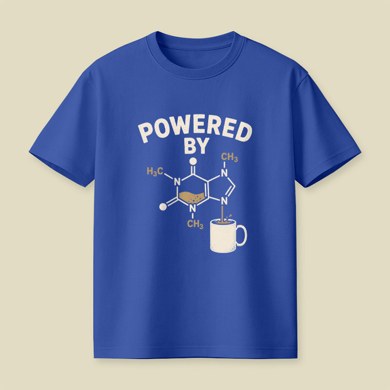 Powered By Caffeine Playful T-Shirt
