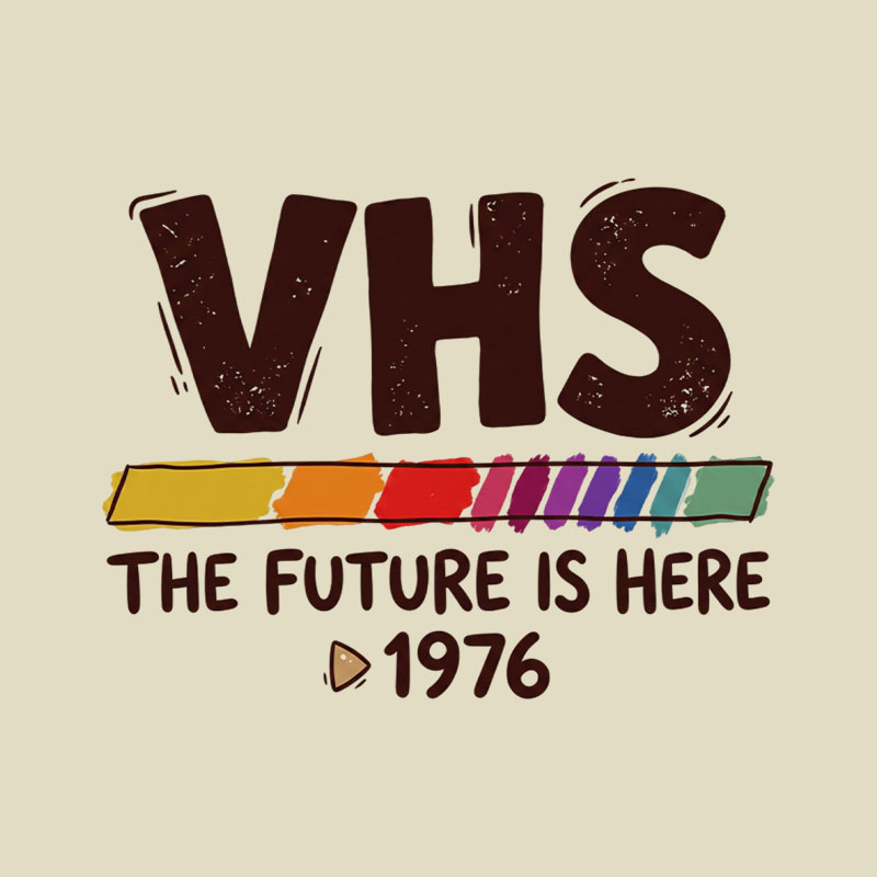 VHS Retro Playful T-Shirt