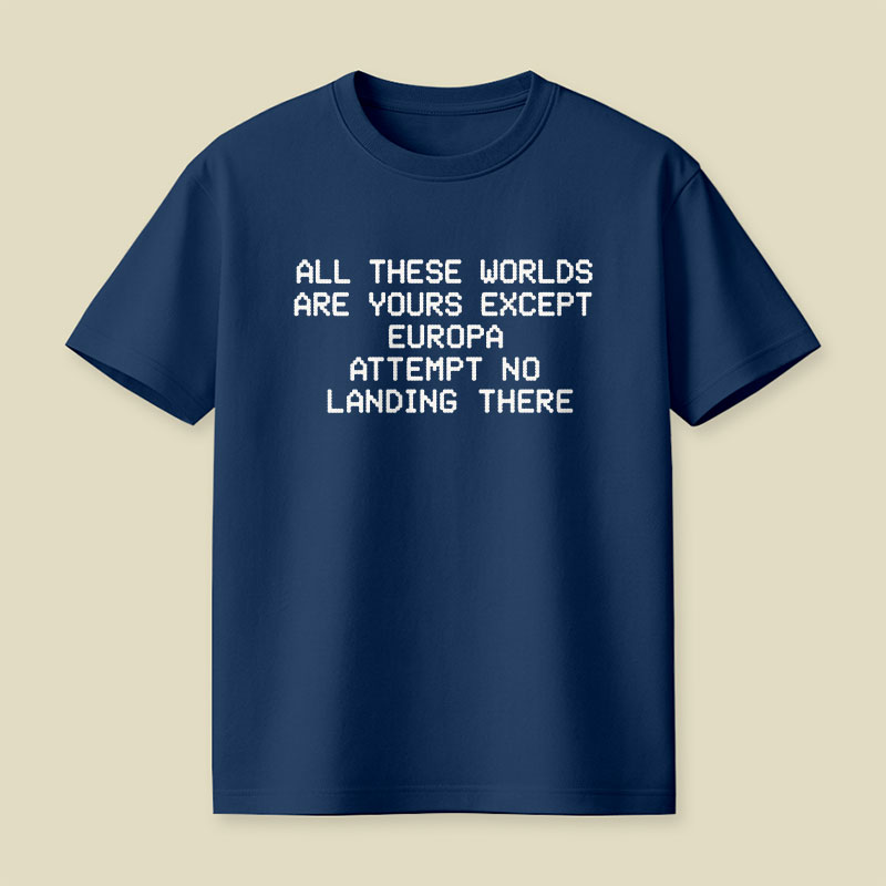 Attempt No Landing Here Playful T-Shirt