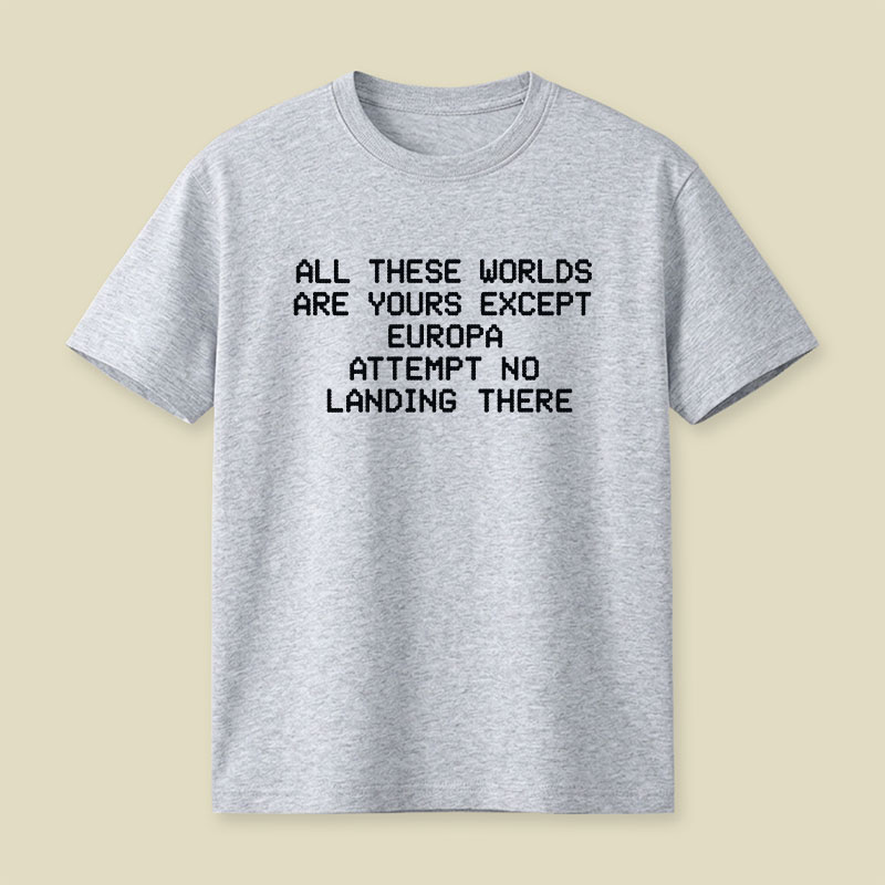 Attempt No Landing Here Playful T-Shirt