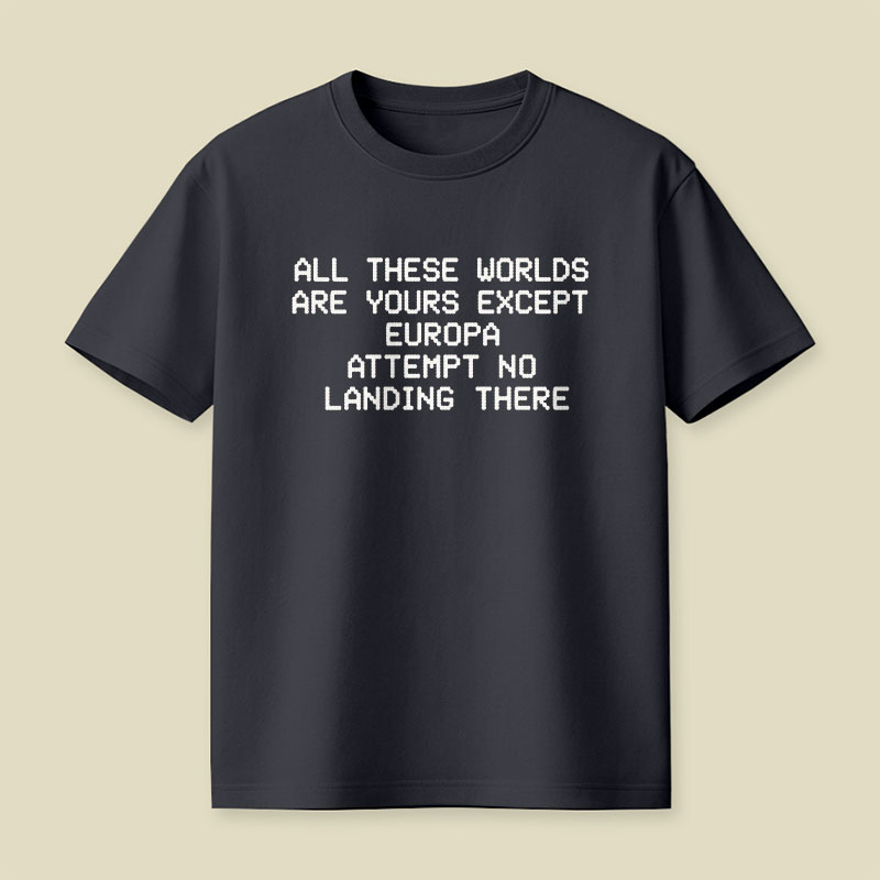 Attempt No Landing Here Playful T-Shirt