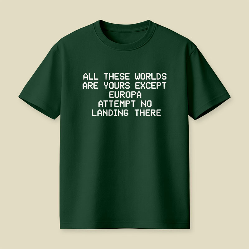 Attempt No Landing Here Playful T-Shirt