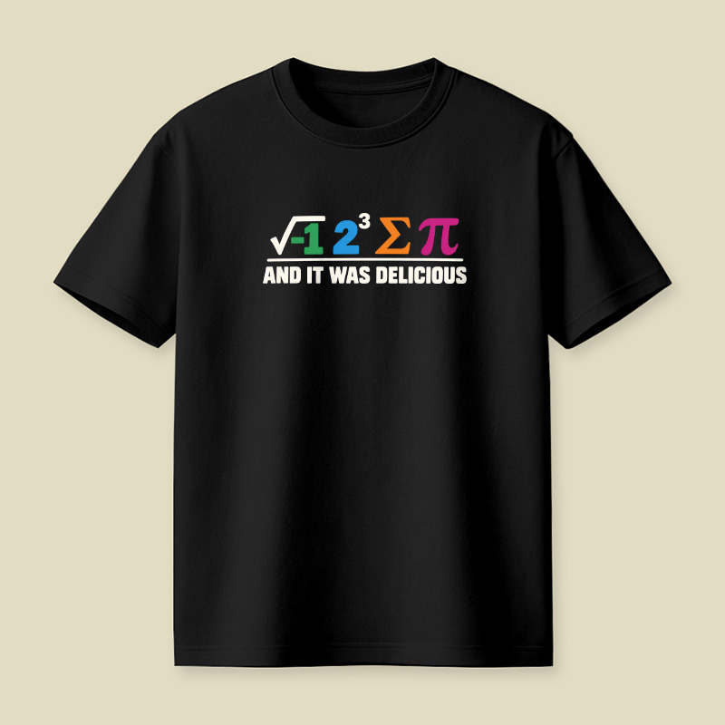 Pi Delicious Math Food Pun Playful T-Shirt