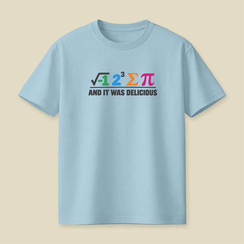 Pi Delicious Math Food Pun Playful T-Shirt