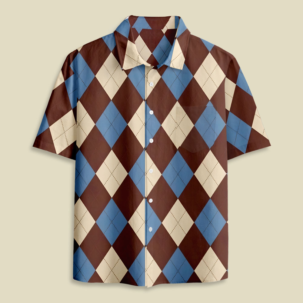 Ivy Brown Button Up Pocket Shirt