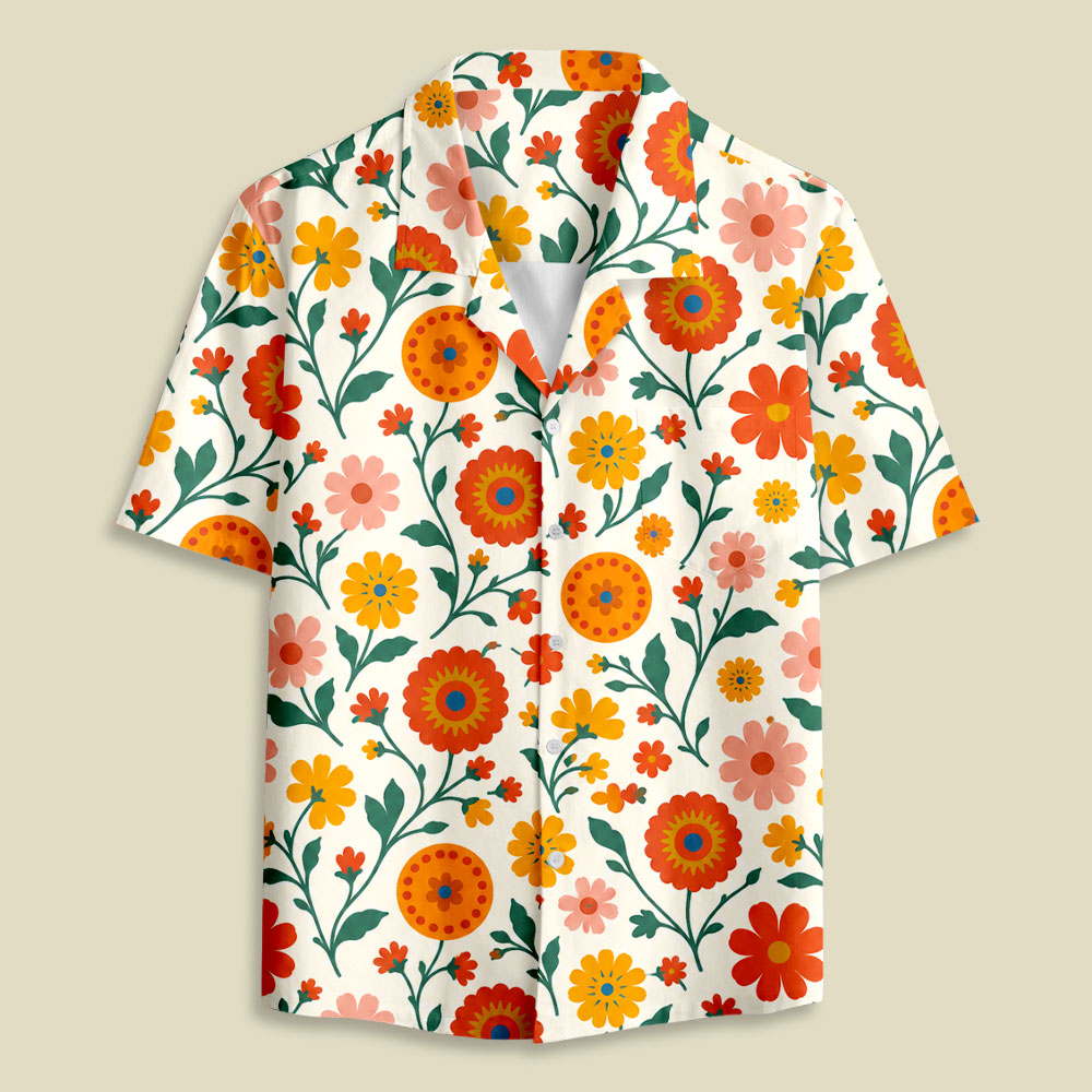 Sunflower Button Up Pocket Shirt