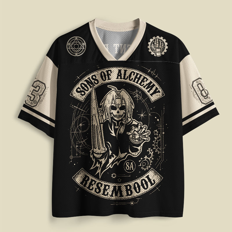Alchemist Vintage Anime Playful Mesh Jersey
