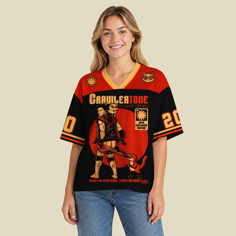 Dungeon Game Playful Mesh Jersey