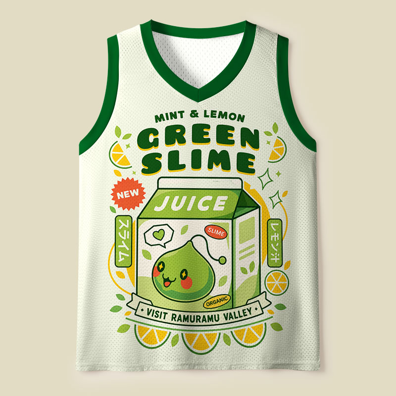 Ramuramu Valley Lemon Juice Mesh Tank Top