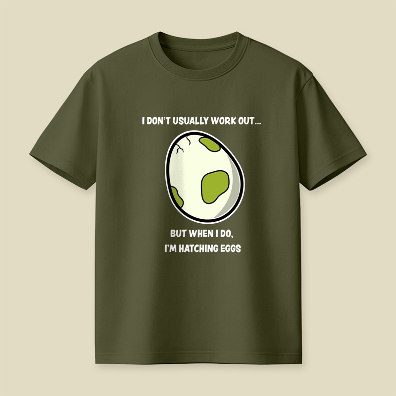 Egg Workout Playful T-Shirt