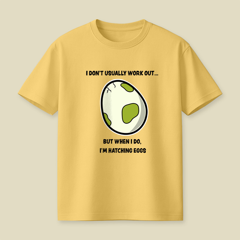 Egg Workout Playful T-Shirt