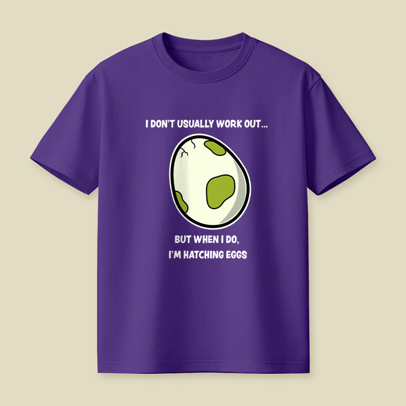 Egg Workout Playful T-Shirt