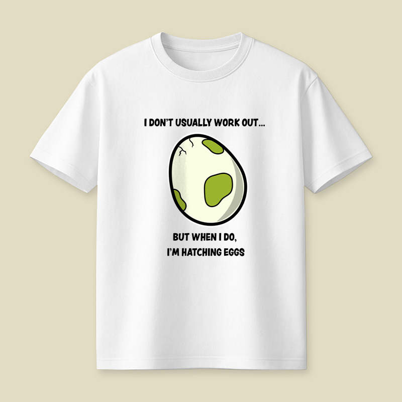 Egg Workout Playful T-Shirt