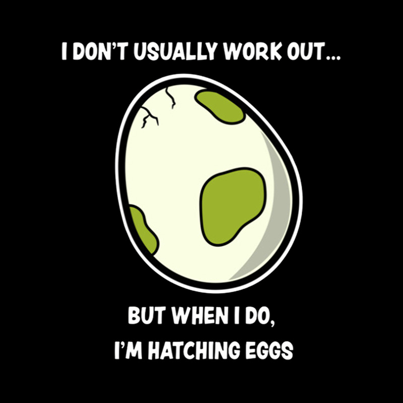 Egg Workout Playful T-Shirt