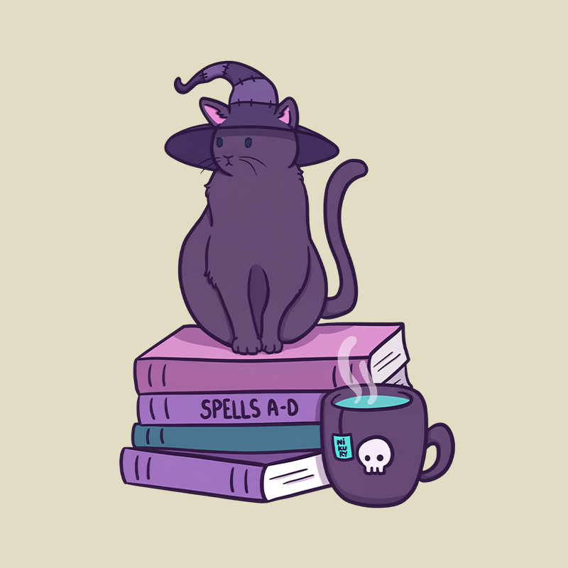 Feline Familiar Playful T-Shirt