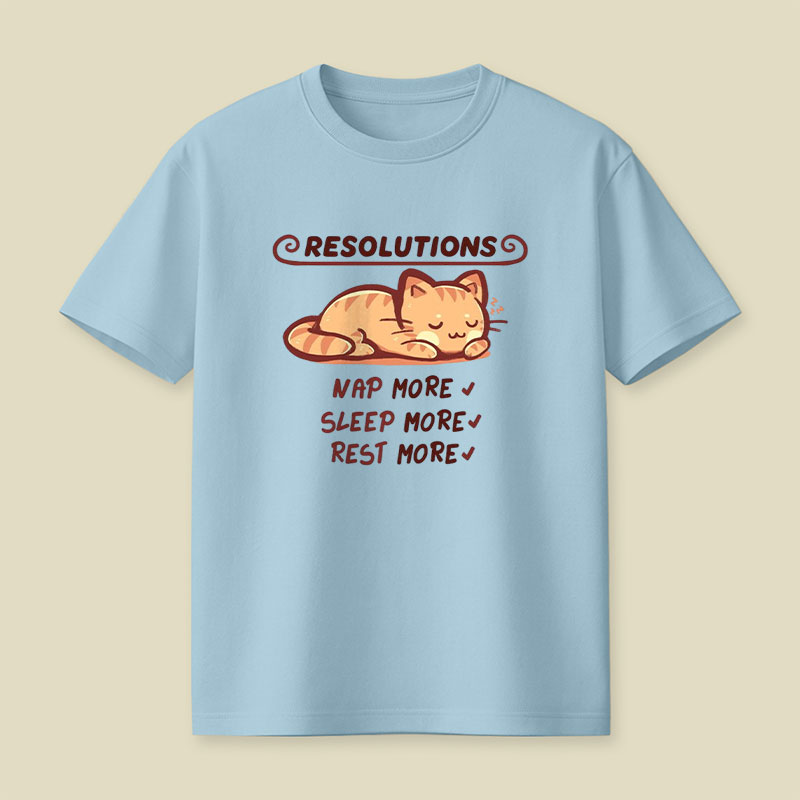 Resolution to Sleep Playful T-Shirt