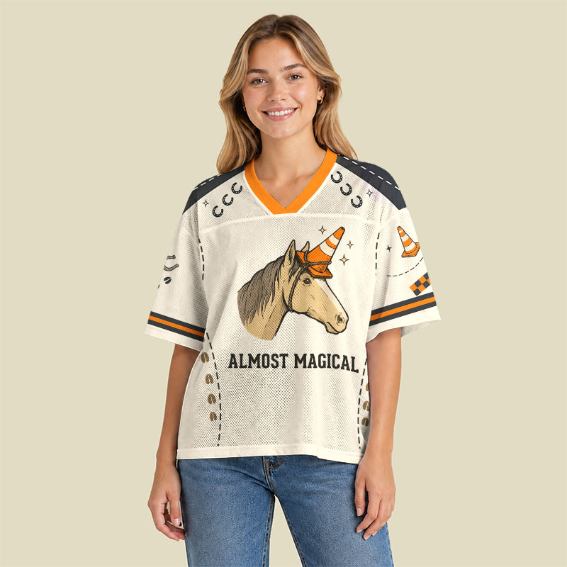 Almost Magical Horse Playful Mesh Jersey