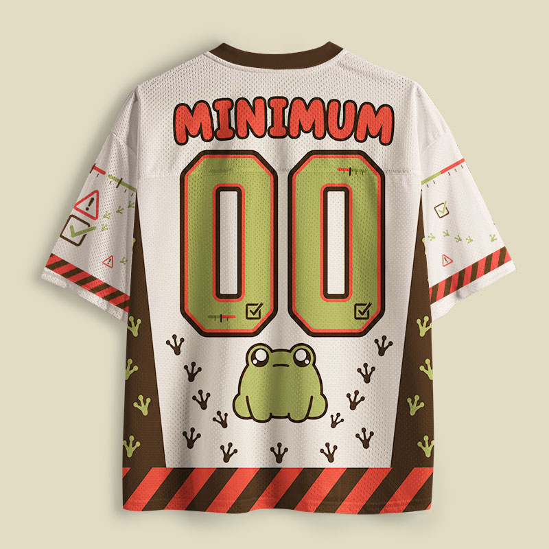 Lets Keep The Dumbfuckery To A Minimum Playful Mesh Jersey