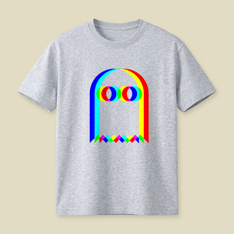 Ghost Trippy Halloween Rave EDM Music Party Playful T-Shirt