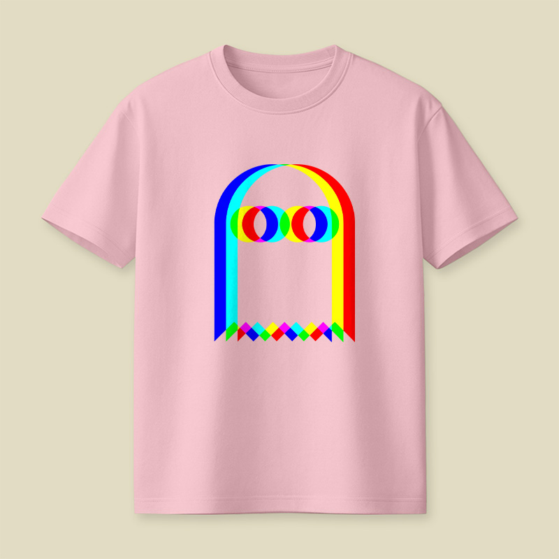 Ghost Trippy Halloween Rave EDM Music Party Playful T-Shirt