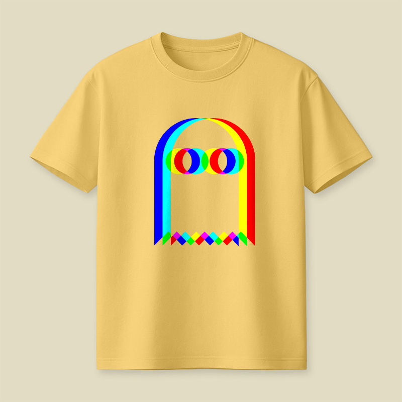 Ghost Trippy Halloween Rave EDM Music Party Playful T-Shirt